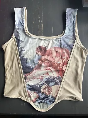 Buy Vivienne Westwood Inspired Corset Top Size M  • 35£