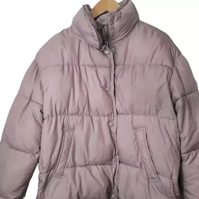 Buy Zara - Lavender Puffer Jacket- Size XS • 18.90£