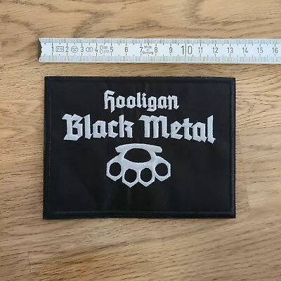 Buy Hooligan Black Metal Aufnäher / Patch  - Heavy Metal Sammlung, Battle Jacket • 10.27£