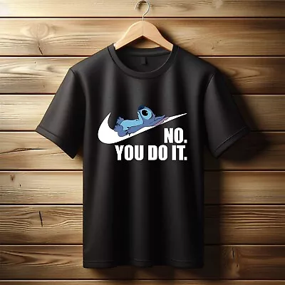 Buy Lilo & Stitch T Shirt, Funny Tshirt, Lazy Cartoon T Shirt, Funny Phrase T-shirt • 11.99£