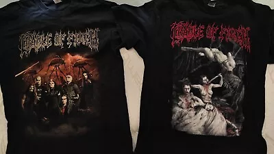 Buy Cradle Of Filth T-shirts X 2 Rare • 120£