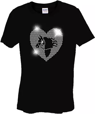 Buy HORSE Crystal Kids T Shirt CRYSTAL Rhinestone  Design  ANY SIZE • 10.99£