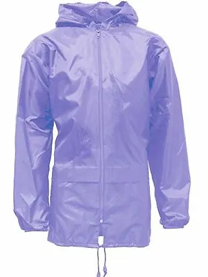 Buy New Unisex Mens Womens Plus Size Kagool Lightweight Rain Jacket Coat • 8.99£
