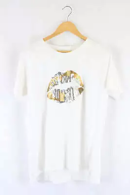 Buy Joop & Gypsy White Sequin T Shirt 8 By Reluv Clothing • 13.74£