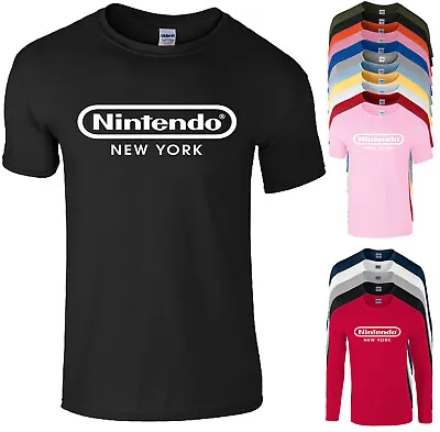 Buy Nintendo New York T Shirt Ps5 Xbox Pc Games Mens Childrens Women Tops Tees W • 17.99£