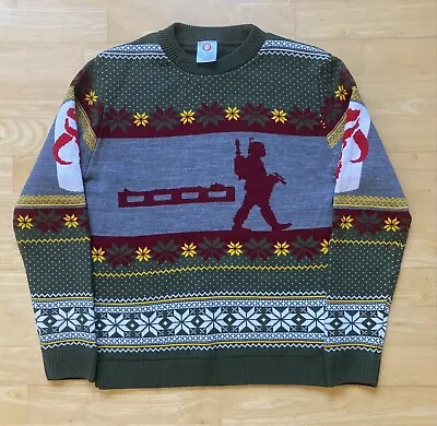 Buy XS 36  Inch Boba Fett Star Wars Christmas Xmas Jumper / Sweater By Numskull • 29.99£