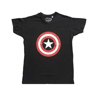Buy Official Marvel Captain America T-shirt Men's Medium • 9.84£