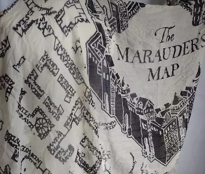 Buy Harry Potter Maruader's Map Scarf Shawl Beach Wrap Cover-Up • 12.99£