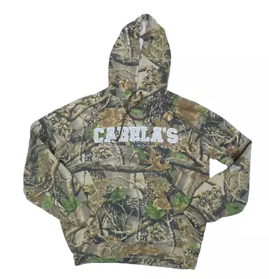Buy Cabela's Seclusion 3D Legendary Outdoor Brown Camo Pullover Hoodie Womens L • 11.32£