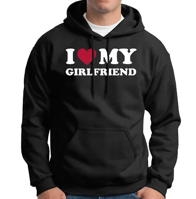 Buy I Love My Girlfriend Boyfriend Gift Slogan Funny Love Mens Hoody Top #6ED Lot • 3.99£