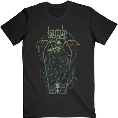 Buy Lamb Of God Coffin Kopia Black T-Shirt OFFICIAL • 16.59£