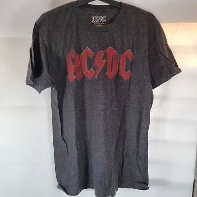 Buy ACDC High Vintage Style Rock Band T Shirt Grey Size Medium • 13.99£