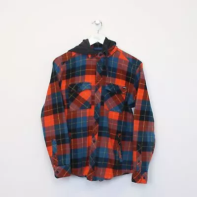 Buy Vintage Empyre Checked Flannel Jacket In Red And Blue. Best Fits S • 18£