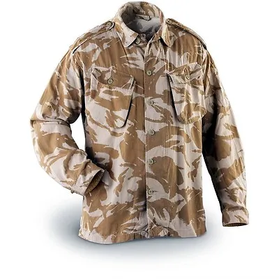 Buy New British DPM Desert Shirt Jacket Combat Military Army Camo Barrack Surplus • 9.95£