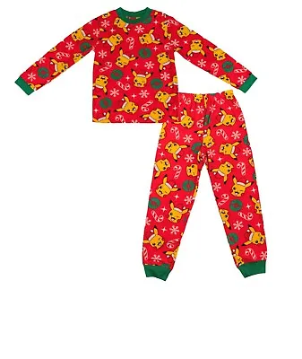 Buy Pokémon Boys Christmas Pajamas Long Sleeve Pikachu 2 Piece Pajama SIZE LG 10/12 • 9.45£