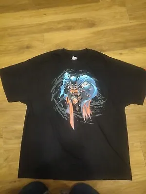 Buy Hanes Beefy BATMAN Graphitti Designs DC Comic Book Superhero Graphic T-Shirt XL • 45£