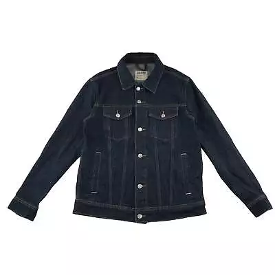 Buy Primark Denim Jacket Size S Women Dark Blue Button Up Cotton • 8£