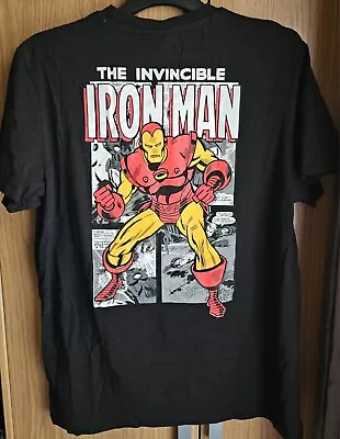 Buy Mens Marvel T' Shirt (Size L) • 1.99£
