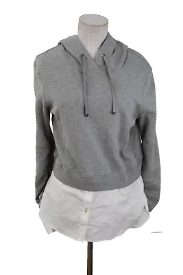 Buy Jonathan Simkhai Small Convertible Hoodie Womens Gray Blouse • 30.22£