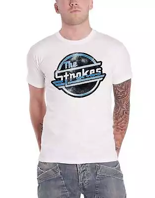 Buy The Strokes Distressed Magna Band Logo T Shirt • 16.95£