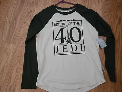 Buy New!! Star Wars  RETURN OF THE JEDI  40th Anniversary Graphic T-Shirt Men's Sz M • 28.41£