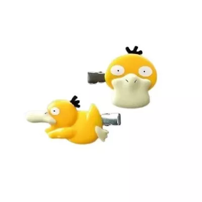 Buy Pokemon Psyduck Hair Clip Japan- Anime Style Clothing - Set Of 2 Clips • 14.99£