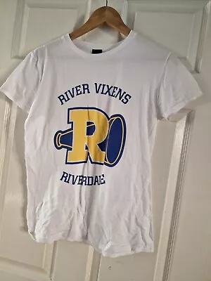 Buy Riverdale River Vixens T Shirt White  Size S (ref38) • 0.99£