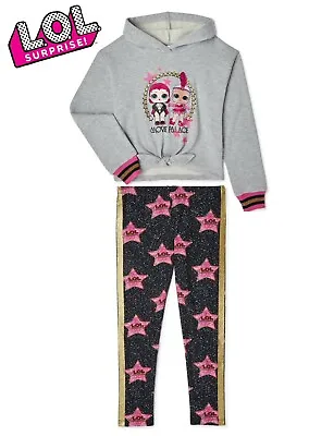 Buy L.O.L. Surprise! Girls' Pull-Over Hoodie And Legging 2 Piece LOL Outfit Set NEW  • 20.07£