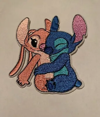 Buy Embroidered Patch Iron On Or Sew - Lilo And Stitch • 3.50£