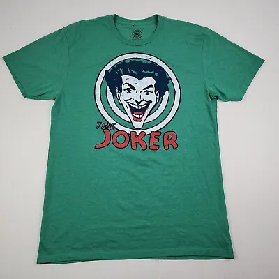 Buy The Joker Shirt Mens Extra Large Green DC Comics Originals Tee • 15.64£