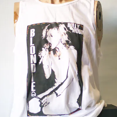 Buy Blondie Punk Rock T-shirt Sleeveless Unisex Vest Tank Top S-3XL • 14.99£