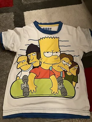 Buy The Simpsons T. Shirt. 7-8 Yrs • 4£
