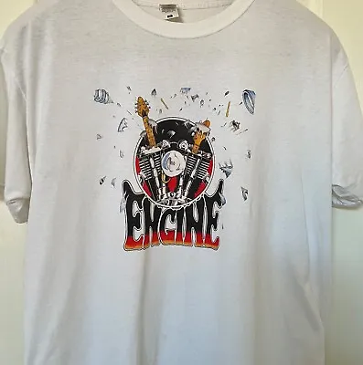Buy New! Official ENGINE T Shirt Supplied By The Band • 19.95£