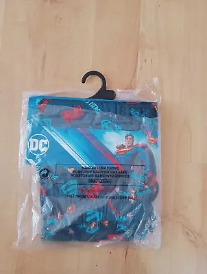 Buy Men’s DC SUPERMAN Joggers Lounge Pants - Size Large 100% Cotton • 9.99£
