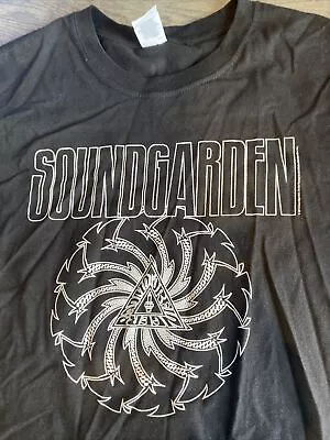 Buy Soundgarden T Shirt Black Xl Badmotorfinger Chris Cornell Grunge. Size Medium • 25£