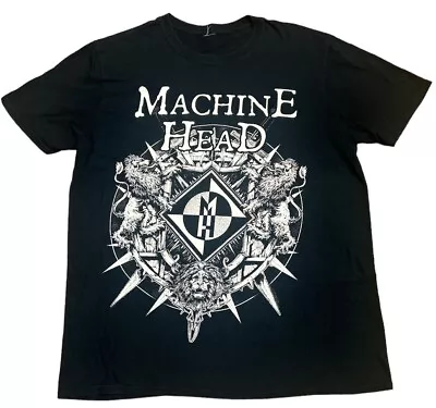 Buy Machine Head Killers And Kings 2014 Tour T Shirt Size L • 25£