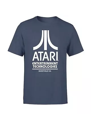 Buy Atari Navy Tee Men's T-Shirt - Navy. Large. New • 10.99£