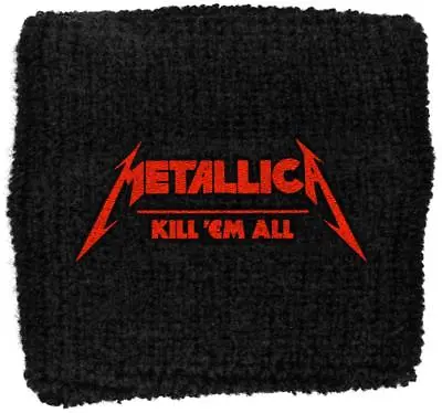 Buy Official Licensed - Metallica - Kill Em All Sweatband/wristband Metal Hetfield • 9.50£