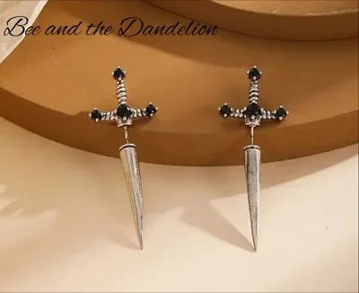 Buy Medieval Sword Earring ~ Unisex Gothic Jewellery • 4.49£