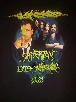 Buy Carcass 2008 Tour Shirt Small Re-animator N.a. Exclusive Suffocation 1349 Rare • 32.65£