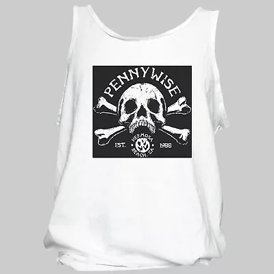Buy Pennywise Punk Rock Hardcore T-shirt Sleeveless Unisex Vest Tank Top S-3XL • 14.99£