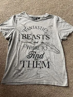 Buy Women’s Primark Fantastic Beasts And Where To Find Them T-shirt Size 14 More 12 • 3.50£
