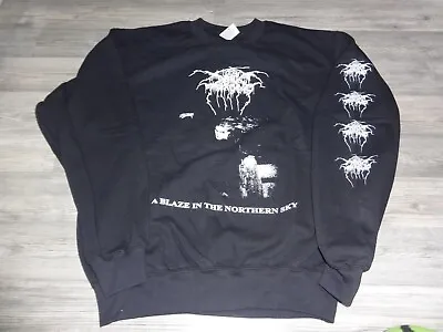 Buy Darkthrone Sweatshirt Import Black Metal Isengard Mgla Carpathian Forest Troll • 52.29£