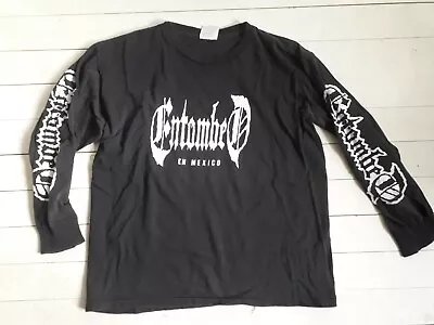 Buy ENTOMBED In Mexico Vintage Longsleeve Tour T Shirt L 90s Death Metal LP Carcass  • 149£