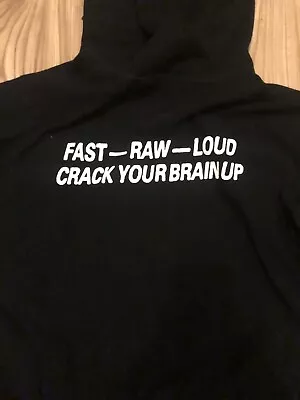 Buy Raised By Wolves Crack Your Brain Hoodie XL Brand New With Tags. • 65£