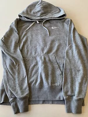 Buy Nike Woman’s Gray Hoodie Size Medium Sweatshirt U2 • 25.58£