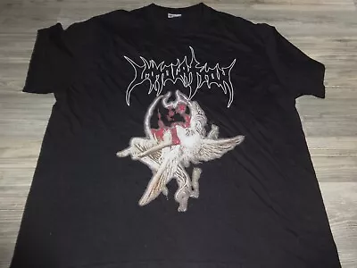 Buy Immolation Old Rar Vintage Shirt Death Metal Deeds Of Flesh Gorgasm Lividity L • 41.18£