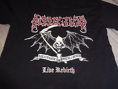 Buy Dissection Shirt Black Metal Import Watain Mgla Baptism Mütiilation Old Funeral • 25.74£