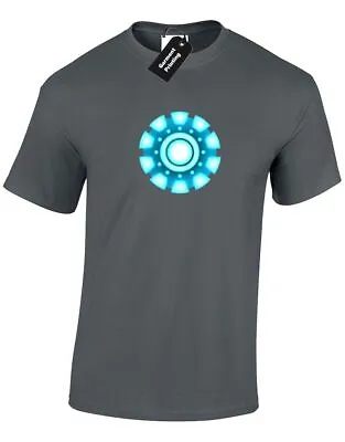 Buy Arc Reactor Mens T Shirt Cool Avengers  Superhero Inspired Stark Christmas Gift • 7.99£