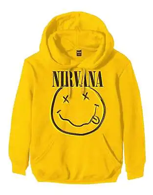 Buy Nirvana Inverse Grunge Smile Hoodie • 29.95£